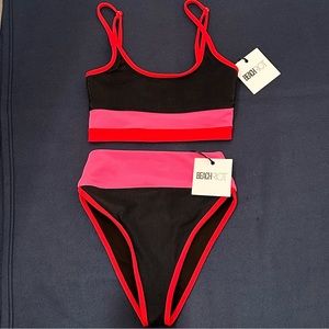 BEACH RIOT - BIKINI SET 💦🖤🩷❤️💦